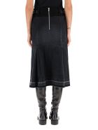 Sacai Bi-material Denim Skirt Sacai Bi-material Denim Skirt - BLACK (Black)