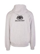 Bb Logo Hoodie Balenciaga Bb Logo Hoodie - Lhg/black