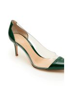 Gianvito Rossi Plexi 85 Pumps Gianvito Rossi Plexi 85 Pumps - LEAF TRASP (Green)
