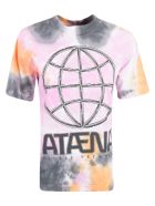 McQ Alexander McQueen Global Network T-shirt McQ Alexander McQueen Global Network T-shirt - Black/Orange