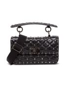 Spike Rocksud Shoulder Bag Valentino Garavani Spike Rocksud Shoulder Bag - Nero