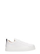 Chloé Lauren Sneakers In White Leather Chloé Lauren Sneakers In White Leather - Bianco