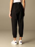 Mcq Pants Mcq Cotton Jogging Trousers With Logo McQ Alexander McQueen Mcq Pants Mcq Cotton Jogging Trousers With Logo - Black