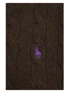 Ralph Lauren Cable Knit Wool And Cashmere Sweater Ralph Lauren Cable Knit Wool And Cashmere Sweater - Brown
