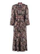 Zimmermann Belted Midi Dress Zimmermann Belted Midi Dress - Multicolor