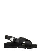 Prada Prada Crossover-strap Sandals Prada Prada Crossover-strap Sandals - NERO