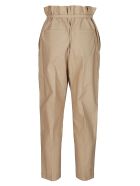 Beige Cotton Blend Trousers Brunello Cucinelli Beige Cotton Blend Trousers - Beige