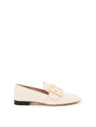 Bally Janelle Leather Loafers Bally Janelle Leather Loafers - 03015 BONE 15 (White)