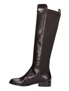 Fabio Rusconi Low Heels Boots In Brown Leather Fabio Rusconi Low Heels Boots In Brown Leather - brown