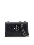 Jimmy Choo Bohemia Croco Print Leather Mini Bag Jimmy Choo Bohemia Croco Print Leather Mini Bag - BLACK (Black)