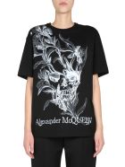 Alexander McQueen Round Neck T-shirt Alexander McQueen Round Neck T-shirt - NERO