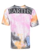 McQ Alexander McQueen Global Network T-shirt McQ Alexander McQueen Global Network T-shirt - Black/Orange