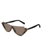 Courrèges CL1910 Sunglasses Courrèges CL1910 Sunglasses - Havana Black Brown