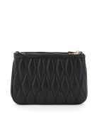 Bally Drice Stripe Quilted Mini Bag Bally Drice Stripe Quilted Mini Bag - BLACK (Black)