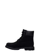 Timberland 6in Prem Combat Boots In Black Nubuck Timberland 6in Prem Combat Boots In Black Nubuck - black