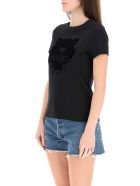 Kenzo Flock Tiger T-shirt Kenzo Flock Tiger T-shirt - BLACK