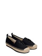Michael Kors Lenny Espadrilles In Black Canvas Michael Kors Lenny Espadrilles In Black Canvas - Nero