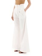 A.W.A.K.E. Mode High-waist Flared Pants A.W.A.K.E. Mode High-waist Flared Pants - OFF WHITE (White)
