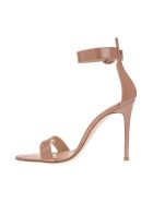 Praline Pink Portofino 105 Sandal Gianvito Rossi Praline Pink Portofino 105 Sandal - Praline