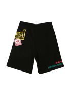 Dsquared2 Black Shorts Dsquared2 Black Shorts - Nera