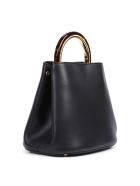 Black Leather Pannier Bag Marni Black Leather Pannier Bag - Black