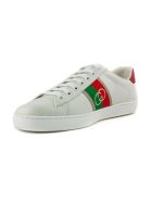 Gucci White Leather Ace Sneakers Gucci White Leather Ace Sneakers - Bianco