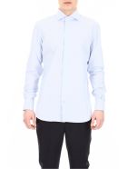Mazzarelli Striped Shirt Mazzarelli Striped Shirt - RIGA STRETTA BIANCO CELESTE (Light blue)