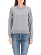 Tiger Patch Sweater Kenzo Tiger Patch Sweater - Grigio