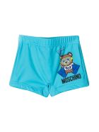 Moschino Light Blue Swimsuit Moschino Light Blue Swimsuit - Blu