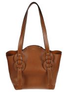 Chloé Long Strap Tote Chloé Long Strap Tote - Caramel
