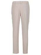 Beige Silk-blend Trousers Brunello Cucinelli Beige Silk-blend Trousers - Beige