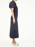 Ganni Stretch Stripe Dress Ganni Stretch Stripe Dress - Blu