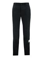 Thom Browne Cotton Gabardine Trousers Thom Browne Cotton Gabardine Trousers - blue