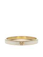 Tory Burch Kira Enamel 7mm Bracelet Tory Burch Kira Enamel 7mm Bracelet - Tory Gold Gold New Ivory