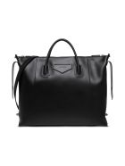 Antigona Shoulder Bag In Black Leather Givenchy Antigona Shoulder Bag In Black Leather - Nero