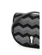 Bally Clayn Mini Shoulder Bag With Rhinestones Bally Clayn Mini Shoulder Bag With Rhinestones - BLACK (Black)