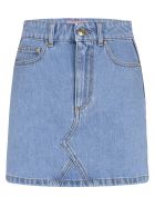 Logomania Denim Skirt Chiara Ferragni Logomania Denim Skirt - Denim