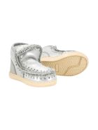 Mou Silver Ankle Boots Mou Silver Ankle Boots - Unica