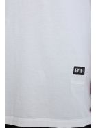 DRKSHDW Jumbo T-shirt In White Cotton DRKSHDW Jumbo T-shirt In White Cotton - WHITE