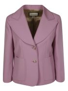 Gucci Two-button Cropped Blazer Gucci Two-button Cropped Blazer - Pink