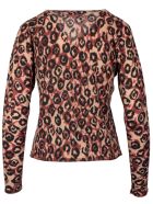 Malìparmi 100 Wo Cardigan Malìparmi 100 Wo Cardigan - BORDEAUX / BLACK