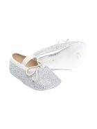 Gallucci Silver Ballet Flats Gallucci Silver Ballet Flats