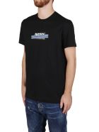 Diesel Black Cotton T-shirt Diesel Black Cotton T-shirt - Nero