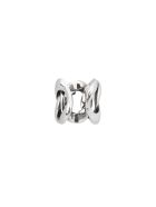 Alexander McQueen Chain And Skull Ring Alexander McQueen Chain And Skull Ring - Argento
