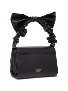 RED Valentino Black Leather Handbag With Bow RED Valentino Black Leather Handbag With Bow - Black