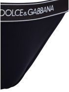 Dolce & Gabbana Black Bikini With Logo Dolce & Gabbana Black Bikini With Logo - Nero