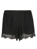 Gold Hawk Lace Hem Shorts Gold Hawk Lace Hem Shorts - Black