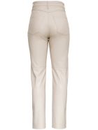 Nanushka Vinni Beige Vegan Leather Pants Nanushka Vinni Beige Vegan Leather Pants - Beige