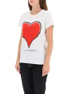 Heart T-shirt Alexander McQueen Heart T-shirt - White