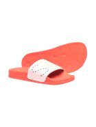 Stella McCartney Kids Pink Slippers With White Logo Band Stella McCartney Kids Pink Slippers With White Logo Band - Rosa